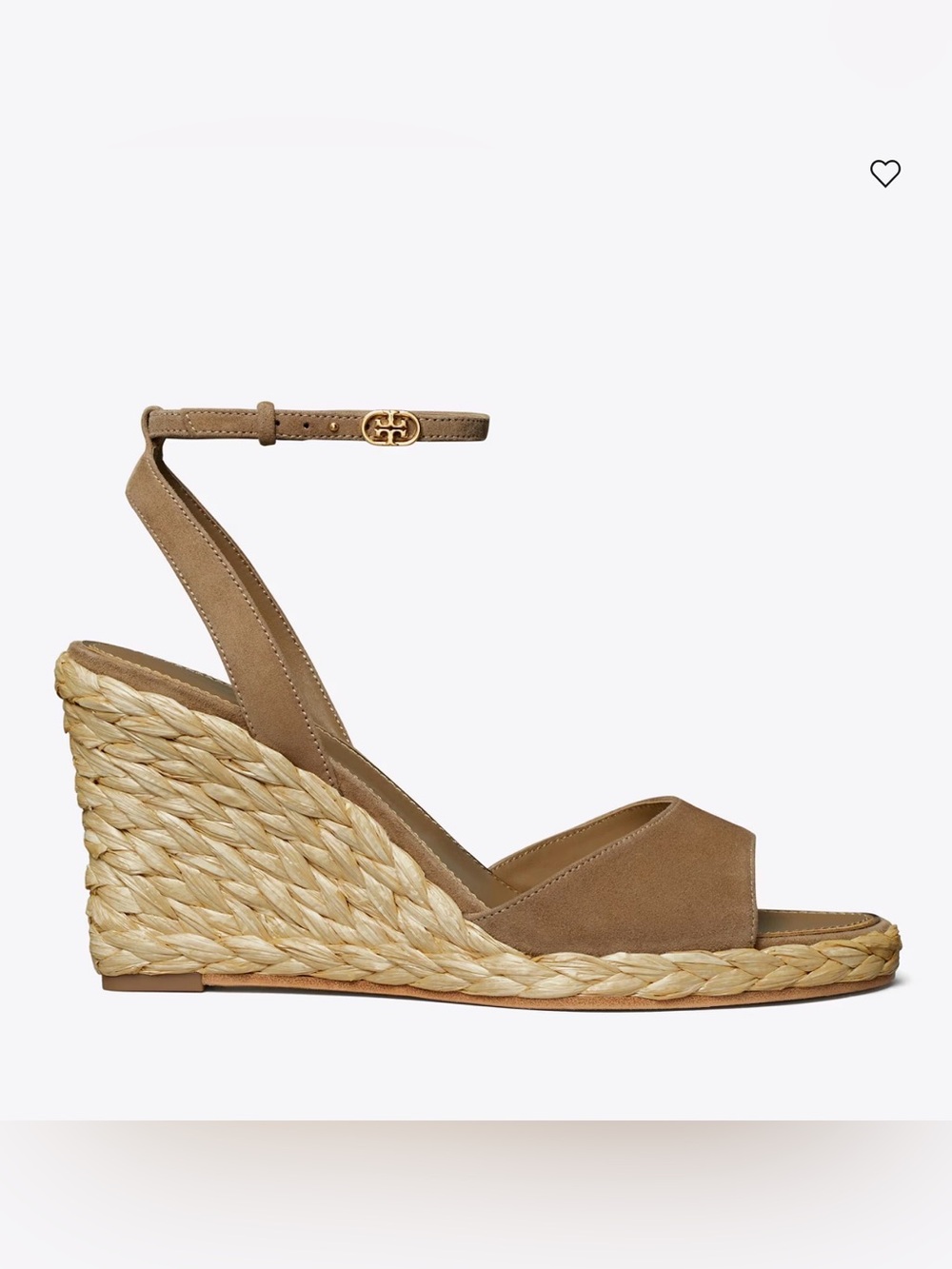 Tory Burch RAFFIA WEDGE SANDAL